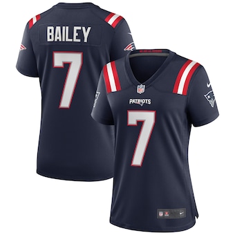 womens nike jake bailey navy new england patriots game jerse